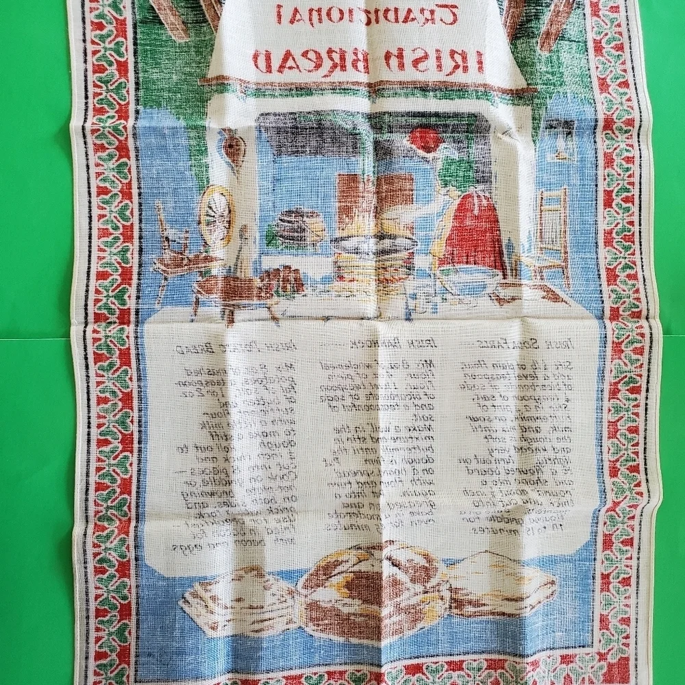 Irish Linen Recipe Towel